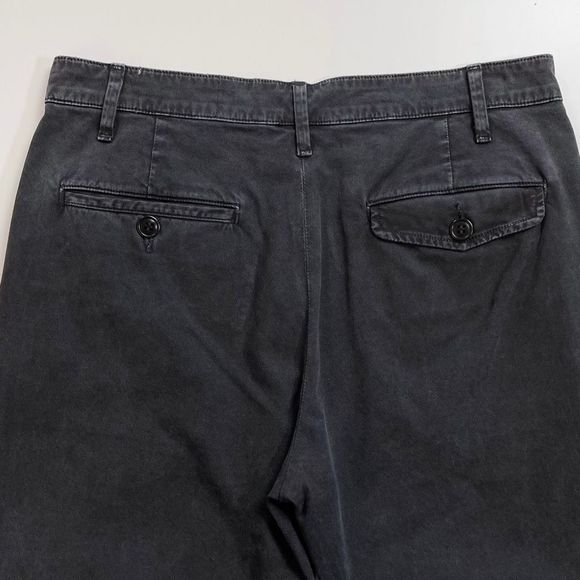 Citizens of Humanity Brooke Chino Pant Mid Rise Pockets Washed Black 27 - Picture 4 of 9